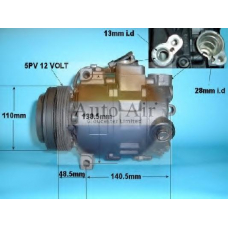 14-0328R AUTO AIR GLOUCESTER Компрессор, кондиционер