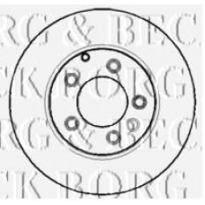 BBD5131 BORG & BECK Тормозной диск