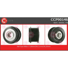 CCP90146 CASCO Ременный шкив, генератор