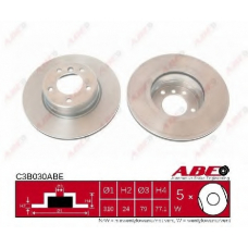 C3B030ABE ABE Тормозной диск
