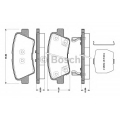 0 986 TB3 089 BOSCH Комплект тормозных колодок, дисковый тормоз