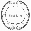 FBS658 FIRST LINE Комплект тормозных колодок, стояночная тормозная с