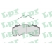 05P1187 LPR Комплект тормозных колодок, дисковый тормоз