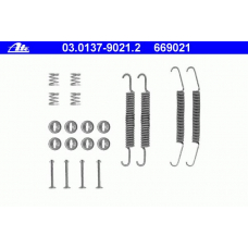 03.0137-9021.2 ATE Комплектующие, тормозная колодка