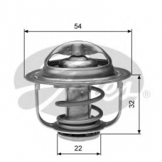 TH22689G1 GATES Термостат, охлаждающая жидкость