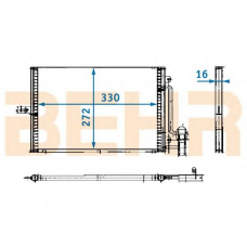 7401012 BEHR Condenser