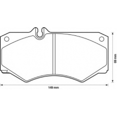 571272S STOP Комплект тормозных колодок, дисковый тормоз 571272S STOP Комплект тормозных колодок, дисковый тормоз