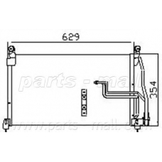 PXNC1-009 Parts mall Конденсатор, кондиционер