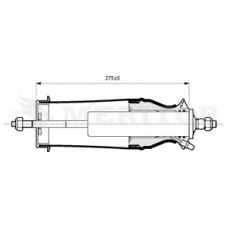 MLF5204 MERITOR Кожух пневматической рессоры