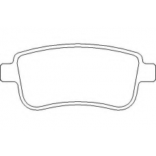 MDB3029 MINTEX Комплект тормозных колодок, дисковый тормоз