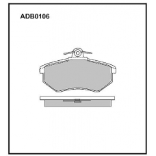 ADB0106 Allied Nippon Тормозные колодки