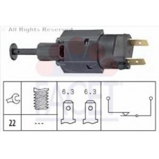 7.1050 FACET Выключатель фонаря сигнала торможения
