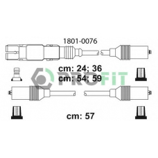 1801-0076 PROFIT Комплект проводов зажигания