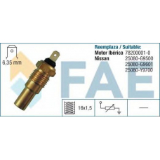 31380 FAE Датчик, температура охлаждающей жидкости