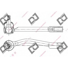 DE1434 DJ PARTS Наконечник поперечной рулевой тяги