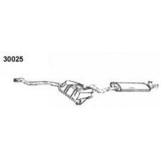 30025 MAPCO Глушитель выхлопных газов конечный