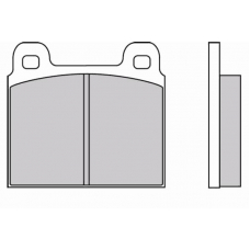 12-0011 E.T.F. Комплект тормозных колодок, дисковый тормоз