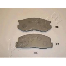 50-02-239 Ashika Комплект тормозных колодок, дисковый тормоз