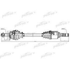 PDS5531 PATRON Приводной вал