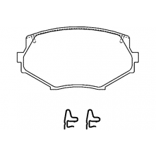 23354 140  1 4 T4047 TEXTAR Колодки тормозные