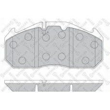 85-11405-SX STELLOX Комплект тормозных колодок, дисковый тормоз