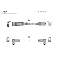 T650C TESLA Комплект проводов зажигания