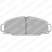 LP607 DELPHI Комплект тормозных колодок, дисковый тормоз