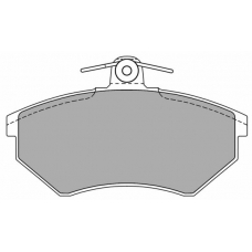 FBP-0443-01 FREMAX Комплект тормозных колодок, дисковый тормоз