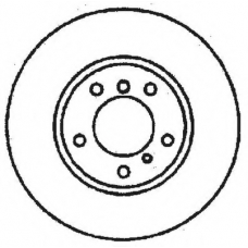 561479BC BENDIX Тормозной диск