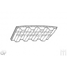 Y304-01 ASHUKI Ремень ГРМ