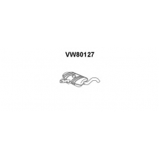 VW80127 VENEPORTE Предглушитель выхлопных газов