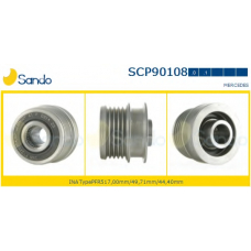 SCP90108.1 SANDO Ременный шкив, генератор
