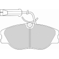 FD6471A NECTO Комплект тормозных колодок, дисковый тормоз