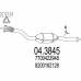 04.3845 MTS Катализатор