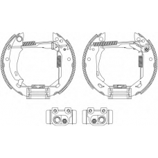 8DB 355 003-961 HELLA PAGID Комплект тормозных колодок