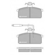 LVXL652 MOTAQUIP Комплект тормозных колодок, дисковый тормоз