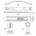 DCV1367B DURON Комплект тормозных колодок, дисковый тормоз