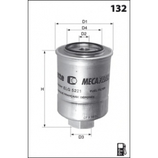 ELG5217 MECAFILTER Топливный фильтр