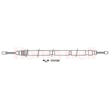 432888B BENDIX Трос, стояночная тормозная система