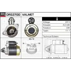 DRS3700 DELCO REMY Стартер