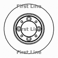 FBD249 FIRST LINE Тормозной диск