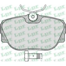 05P319 LPR Комплект тормозных колодок, дисковый тормоз