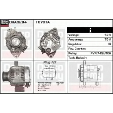 DRA0284 DELCO REMY Генератор