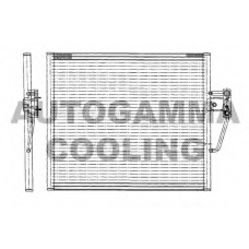 102610 AUTOGAMMA Конденсатор, кондиционер