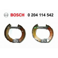 0 204 114 542 BOSCH Комплект тормозных колодок