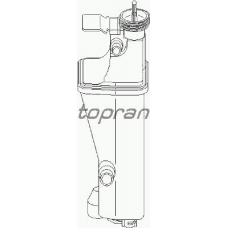 501 196 TOPRAN Компенсационный бак, охлаждающая жидкость