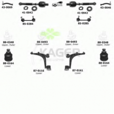 80-0840 KAGER Подвеска колеса