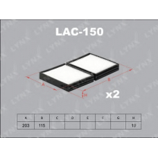 LAC-150 LYNX Cалонный фильтр