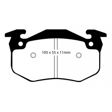 DP2983 EBC Brakes Колодки тормозные