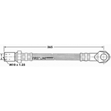 FBH6132 FIRST LINE Тормозной шланг